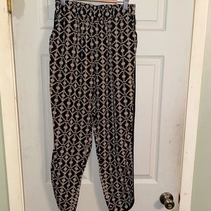 Forever 21 Aztec Print Harem Style Pants